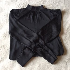 H&M black blouse